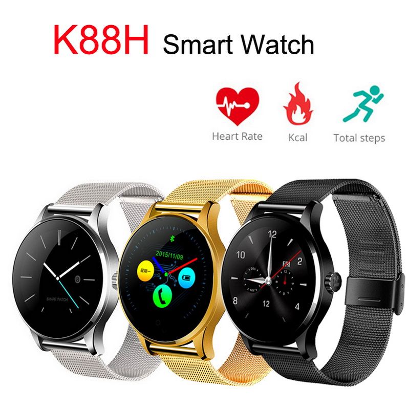 k88h bluetooth smart watch for apple & android
