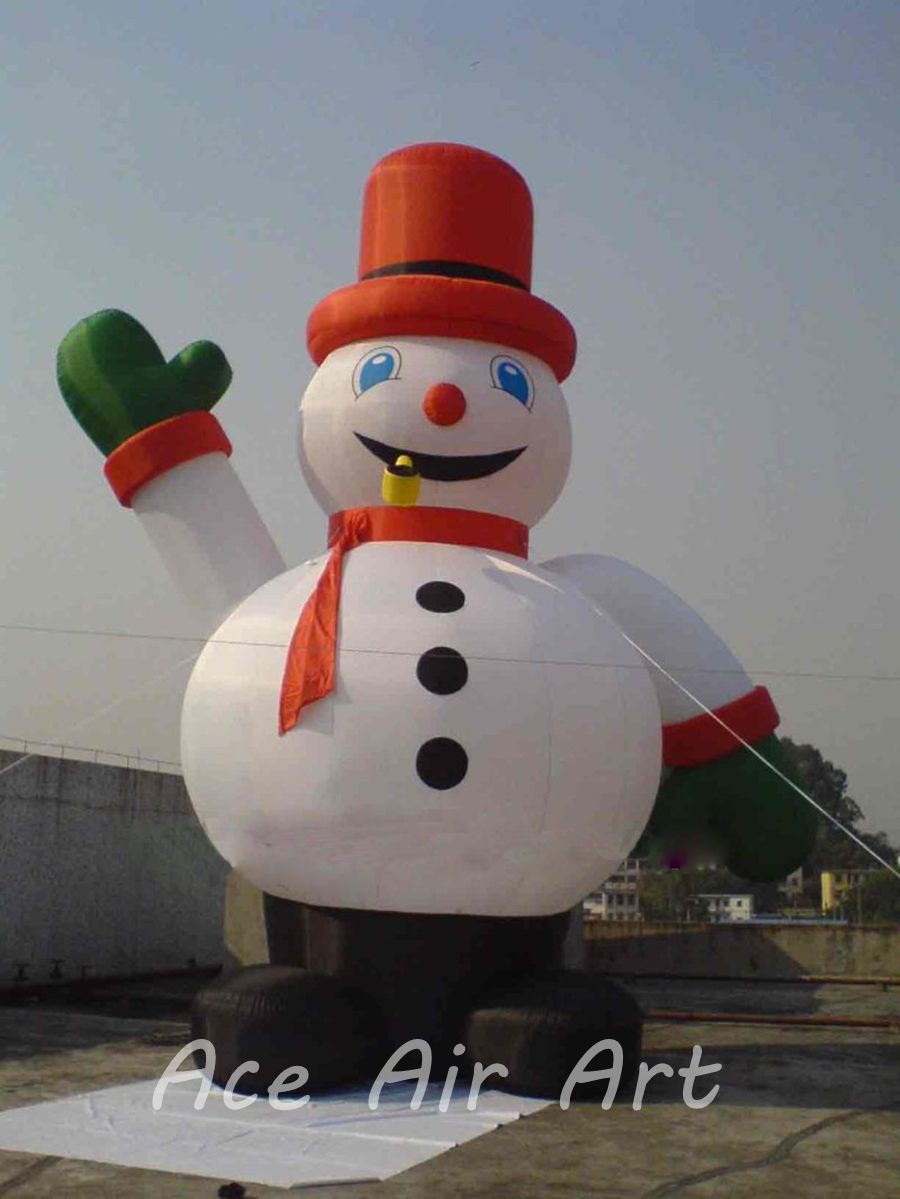 2018 funny snowman christmas inflatable led snowman outdoor funny christmas inflatable