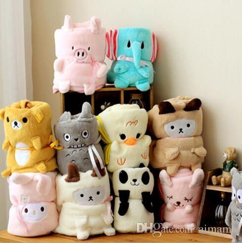 13 Styles Baby Boy Girls Flannel Blankets Air Conditioning Knitting 13 Styles Baby Boy Girls Flannel Blankets Air Conditioning Knitting Blanket Kids Nursery Bedding Cartoon Animal Newborn Monogrammed