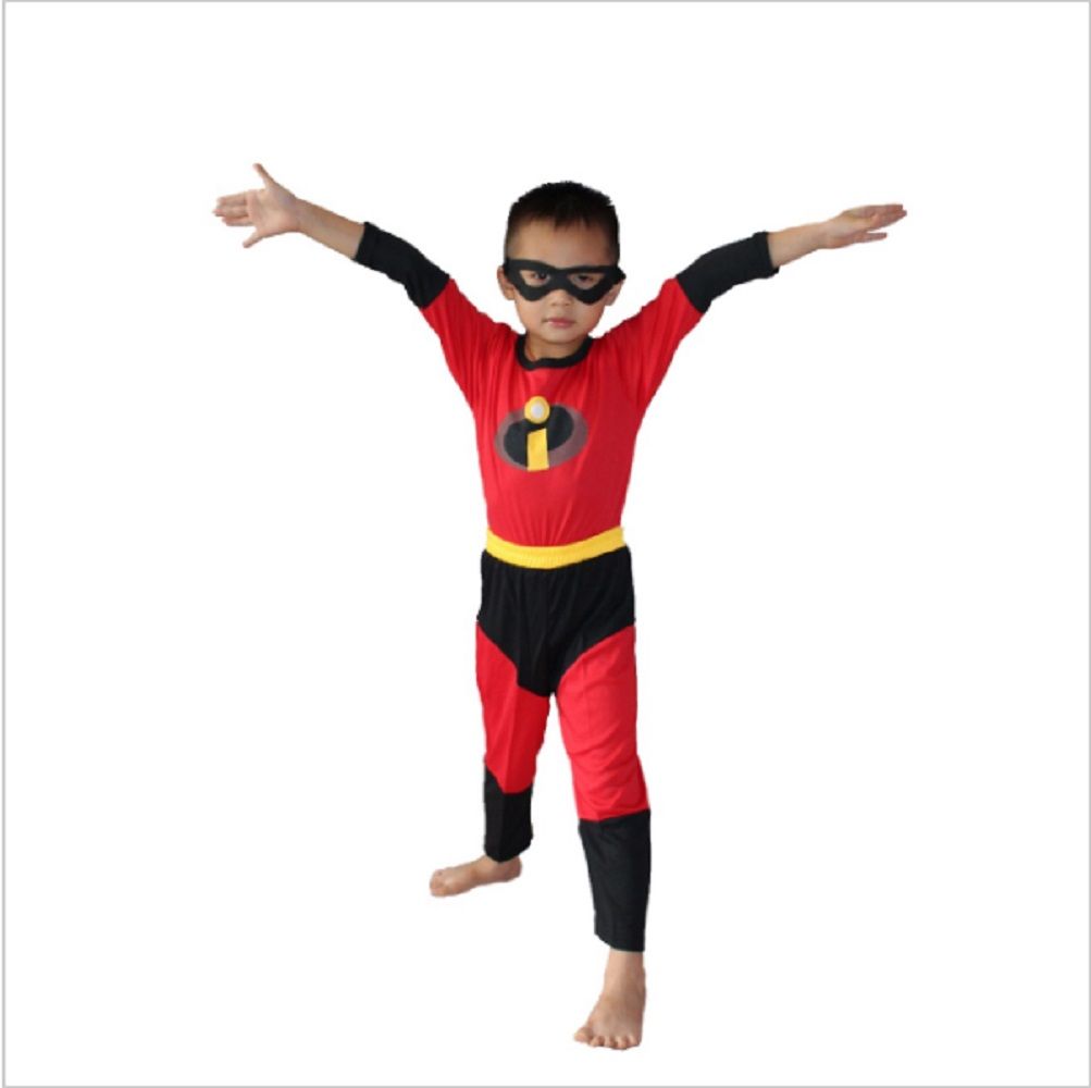 Compre Niño Los Increíbles Disfraz Disfraz De Halloween Para Niños Juego De Roles Fiesta Cosplay ...