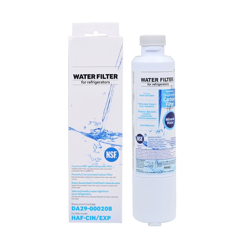 Compre Reemplazo Del Purificador De Agua De Carbón Activado Del Filtro De  Agua Del Refrigerador Para Samsung Aqua Pure DA29 00020B Filtro De Agua  Mineral Reemplazar 6 Meses A 10,84 € Del