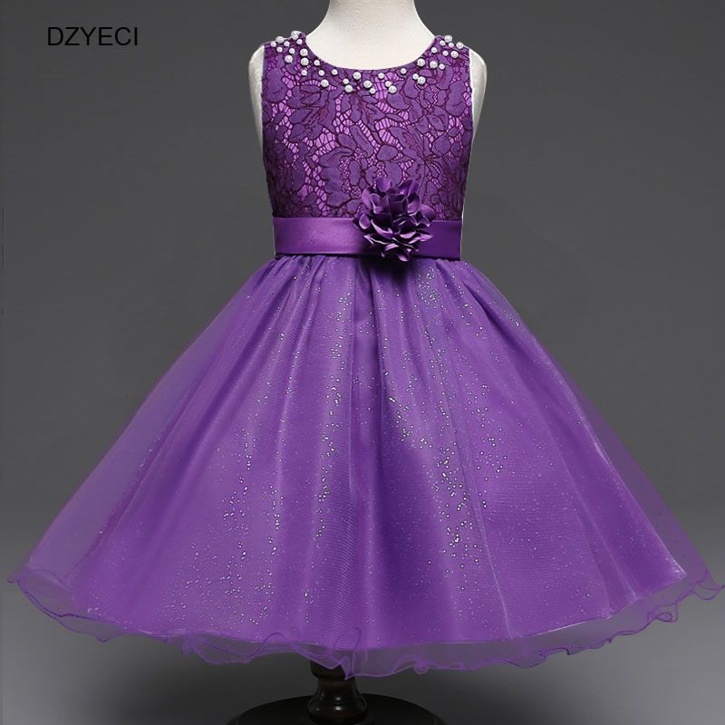Christmas Flower Party Dresses For Teenager Girl Costume Fashion ...