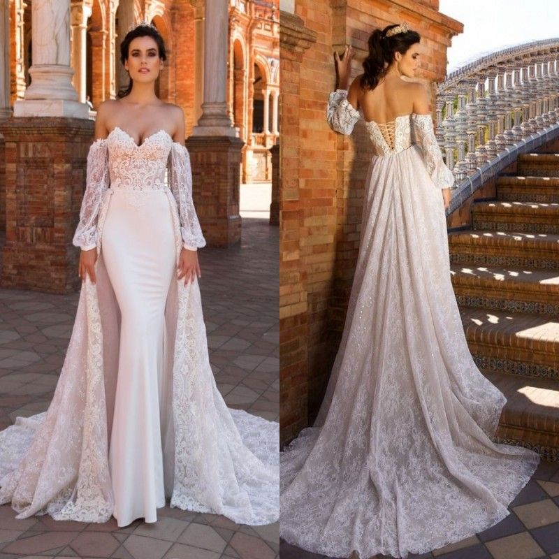 long sleeve wedding dress with cape
