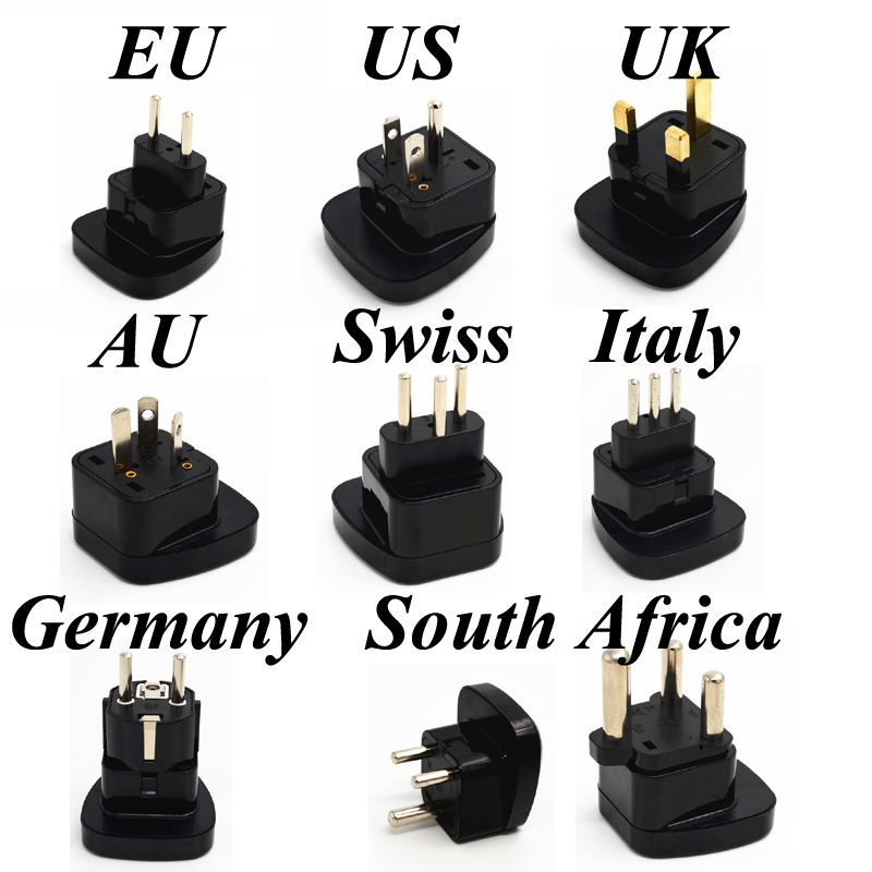 Universal Us Eu Au Uk Swiss Italy Germany Small/Big South ...