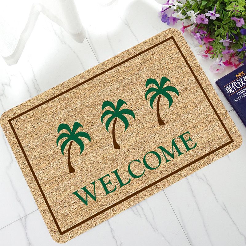 Personality Design Floor Mats Welcome Door Mats Hola Go Away Wipe