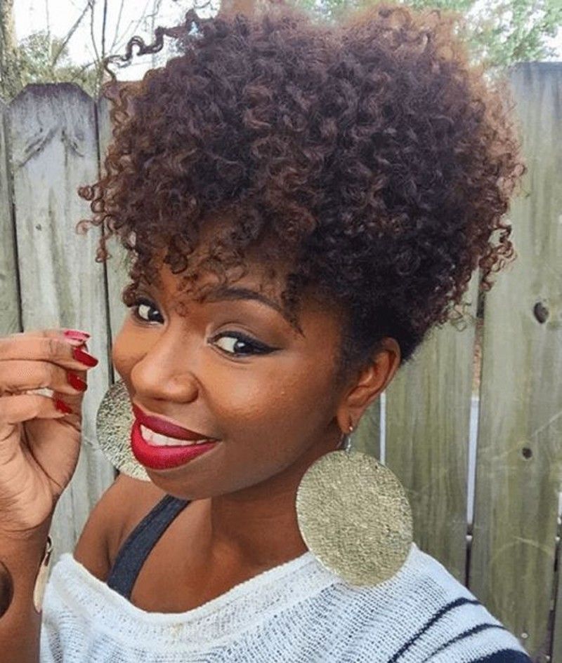 High Ponytail Natural Hairstyles Gallery Inspirations