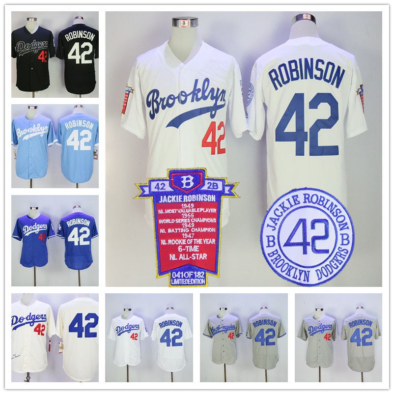 jackie robinson jersey light blue