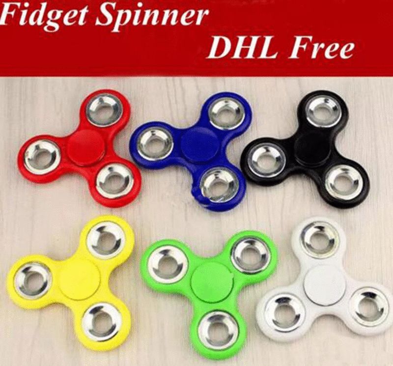 2017 Hand Spinners Fidget Spinner Metal Top Quality Triangle Finger