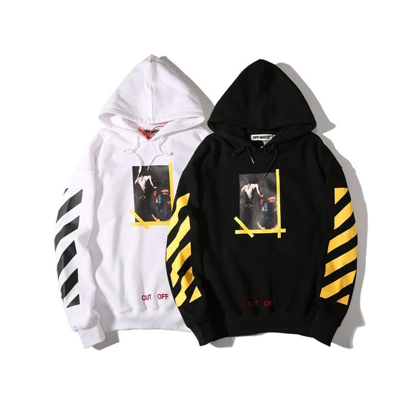 acheter off white hoodies religieux virgil abloh harajuku
