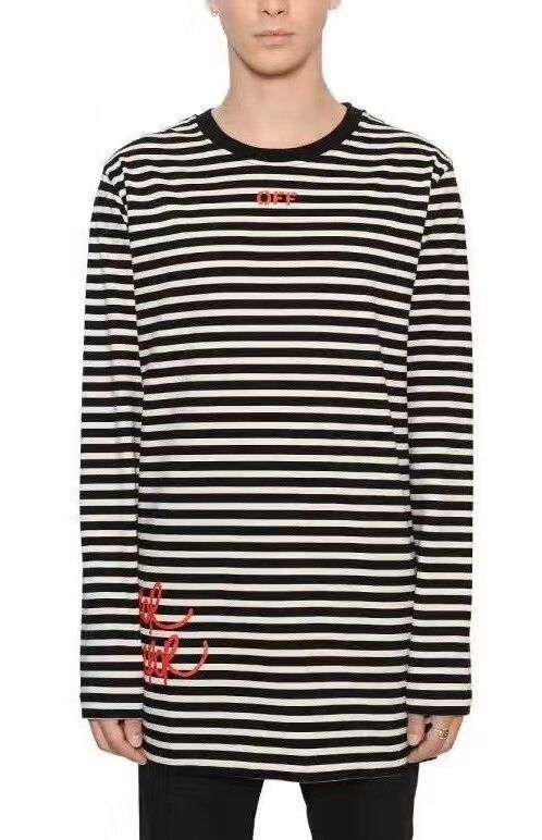 t shirt manche longue off white