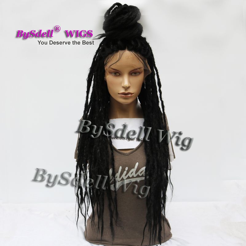 Hand Tied Jamaica Braids Regge Bob Marley Style Braids Wig Heat