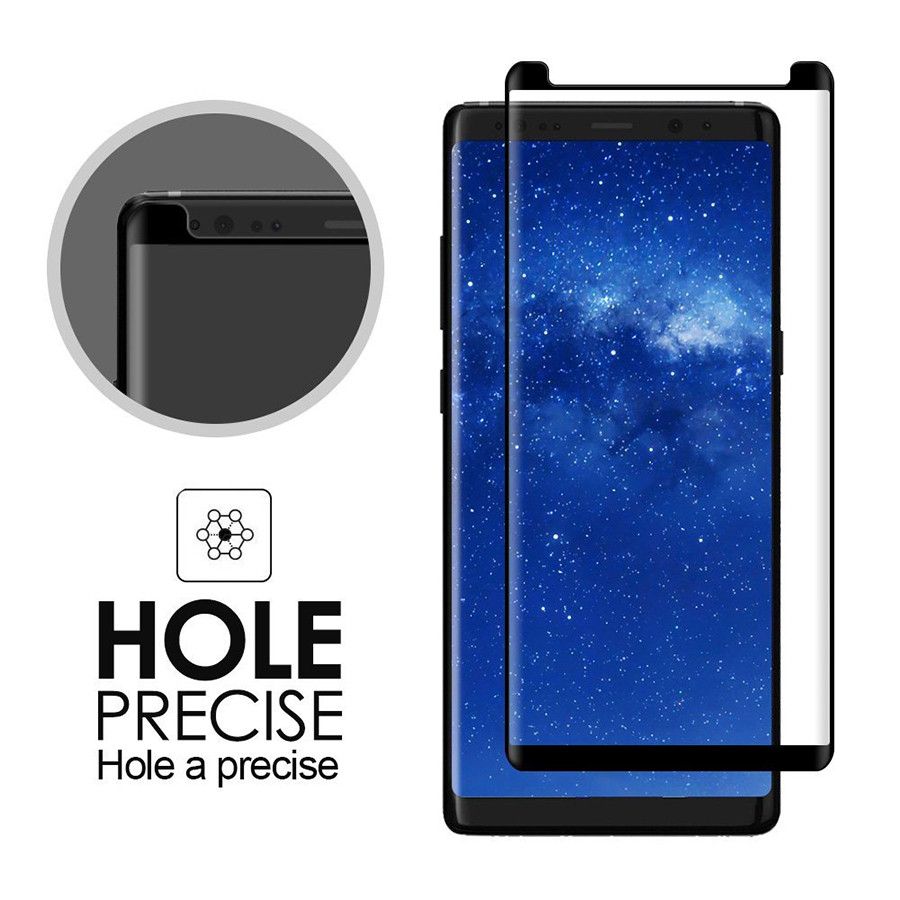 Full Screen Adhesive Tempered Glass Case Friendly For Galaxy Note 9 S9 Note 8 S8 Plus S7 edge Full Glue 3D Screen Protector
