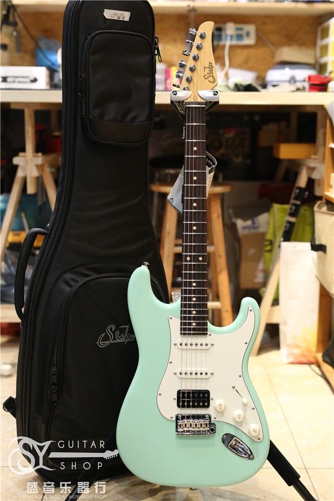 Compra Suhr Classic Pro Surf Cuerda De Encargo Verde De Alder De La Guitarra  2 Pedazos Trastes De Acero Inoxidable 22F Puede Aduana Barato | Entrega  Rápida Y Calidad | Es.Dhgate