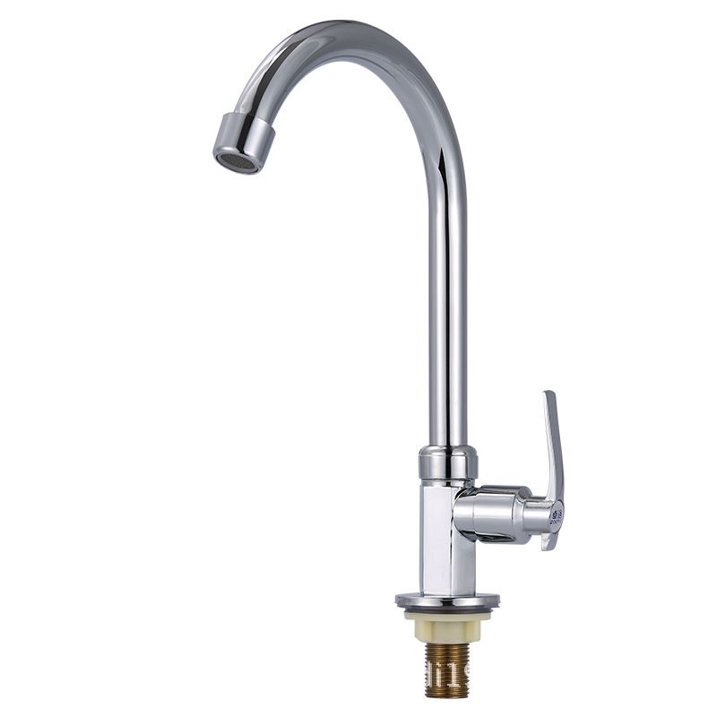 Whole Free Fashion Style Single Cold Kitchen Faucet With Hole Deck Mounted Sink Water Faucets
