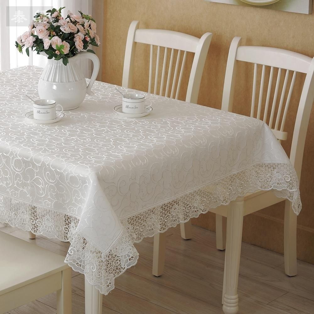 Square Lace Fabric Wedding Tablecloths Party Home Decor Vintage Square Lace Fabric Wedding Tablecloths Party Home Decor Vintage Kitchen Table Cloths Fl Textiles Decoration 130 150cm White Black Circle Tablecloth