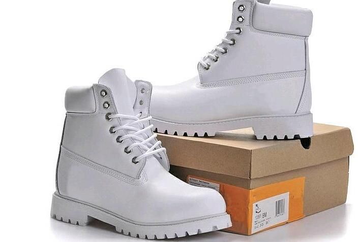 white snow boots men's