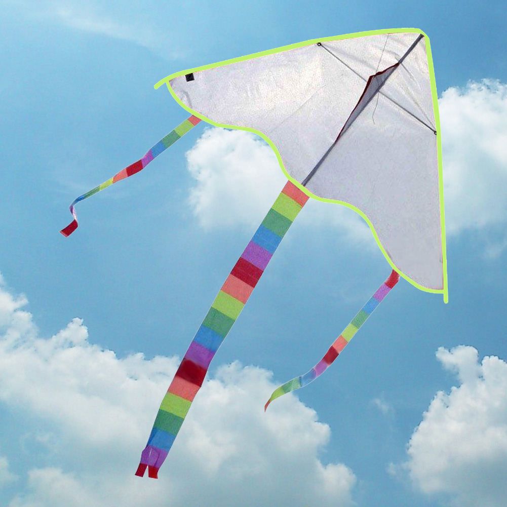 2019 DIY Kite Painting Without Handle Line Outdoor Toys Flying Papalote