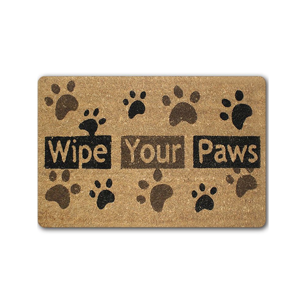 Personality Design Welcome Door Mats Hola Go Away Wipe Your Paw