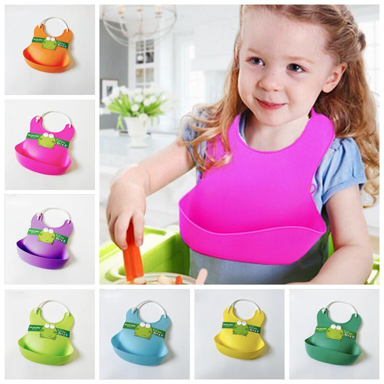 2020 Baby Bibs Plastic Bib Baby Feeding Cloth Kids Burp Waterproof