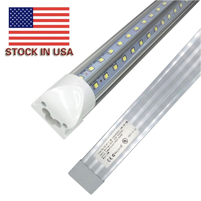 Stock In Us V Shaped T8 4ft 5ft 6ft 8ft Cooler Door Led Stock In Us V Shaped T8 4ft 5ft 6ft 8ft Cooler Door Led Integrated S Double Sides Smd2835 Fluorescent Lights 85 265vac Light
