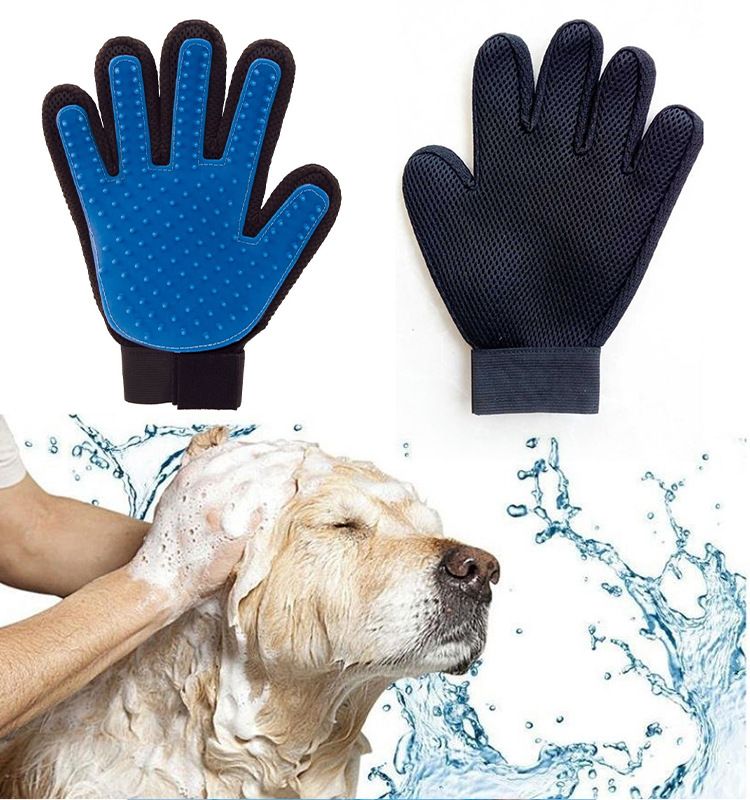 2021 New Pet Bath Gloves Cats & Dogs Universal Cleaning Massage Brushes Light Removal Cleaning