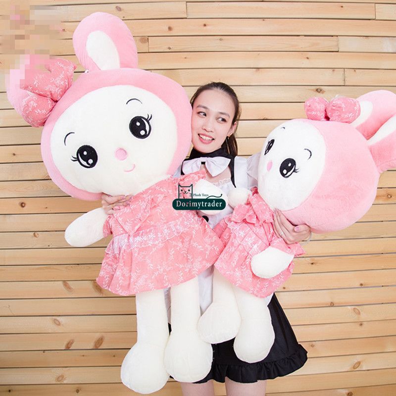 pink rabbit plush