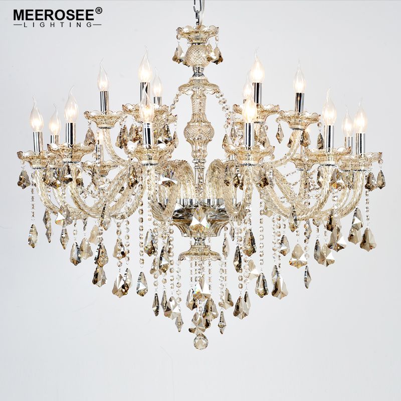 Cognac Crystal Chandelier Lamp Glass Arms Pendelleuchte Cognac Crystal Chandelier Lamp Glass Arms Pendelleuchte Cristal Ers Lighting For Home Decor Md3148 Table Lamps Black Iron