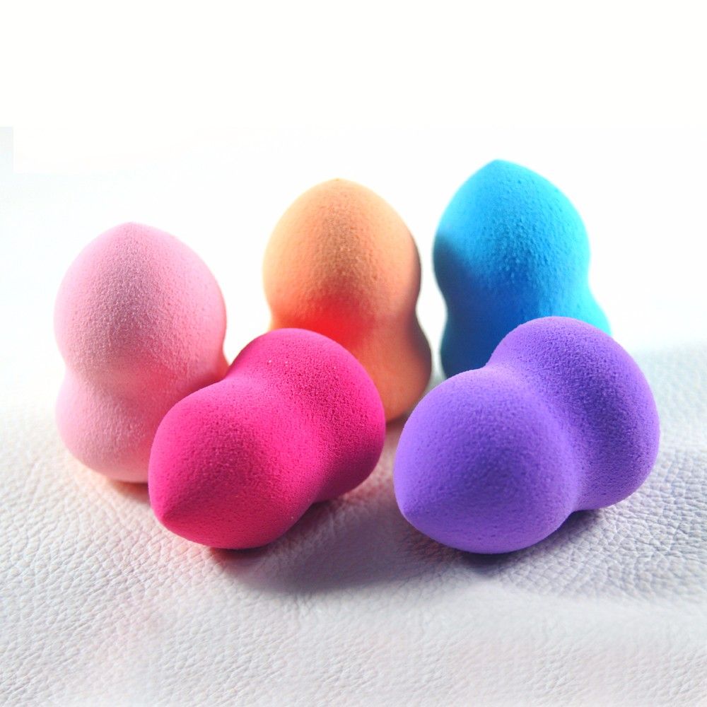 100 Psc Great Beauty Soft Facial Face Sponge Gourd Shape Blender Makeup