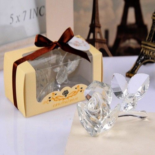 wedding party souvenirs crystal