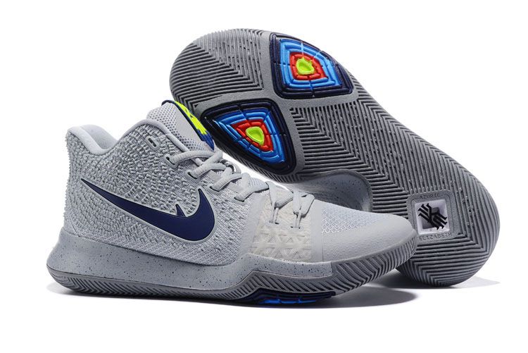 2018 2017 Kyrie 3 Wolf Grey Pe Cool Gray Mens Basketball Shoes Sports Sneakers From Vekeegan, $98.5 | Dhgate.Com