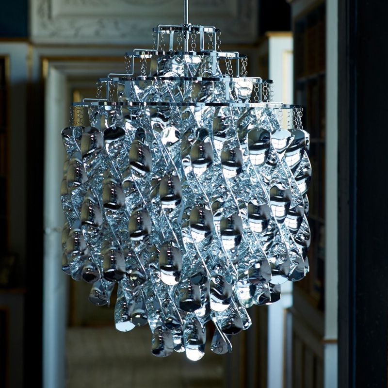 Spiral Sp01 Pendant By Verner Panton From Verpan Suspension Lighting Spiral Sp01 Pendant By Verner Panton From Verpan Suspension Lighting Hanging Lamp Fixture For Restaurant Living Dining Room Unusual Lights Low
