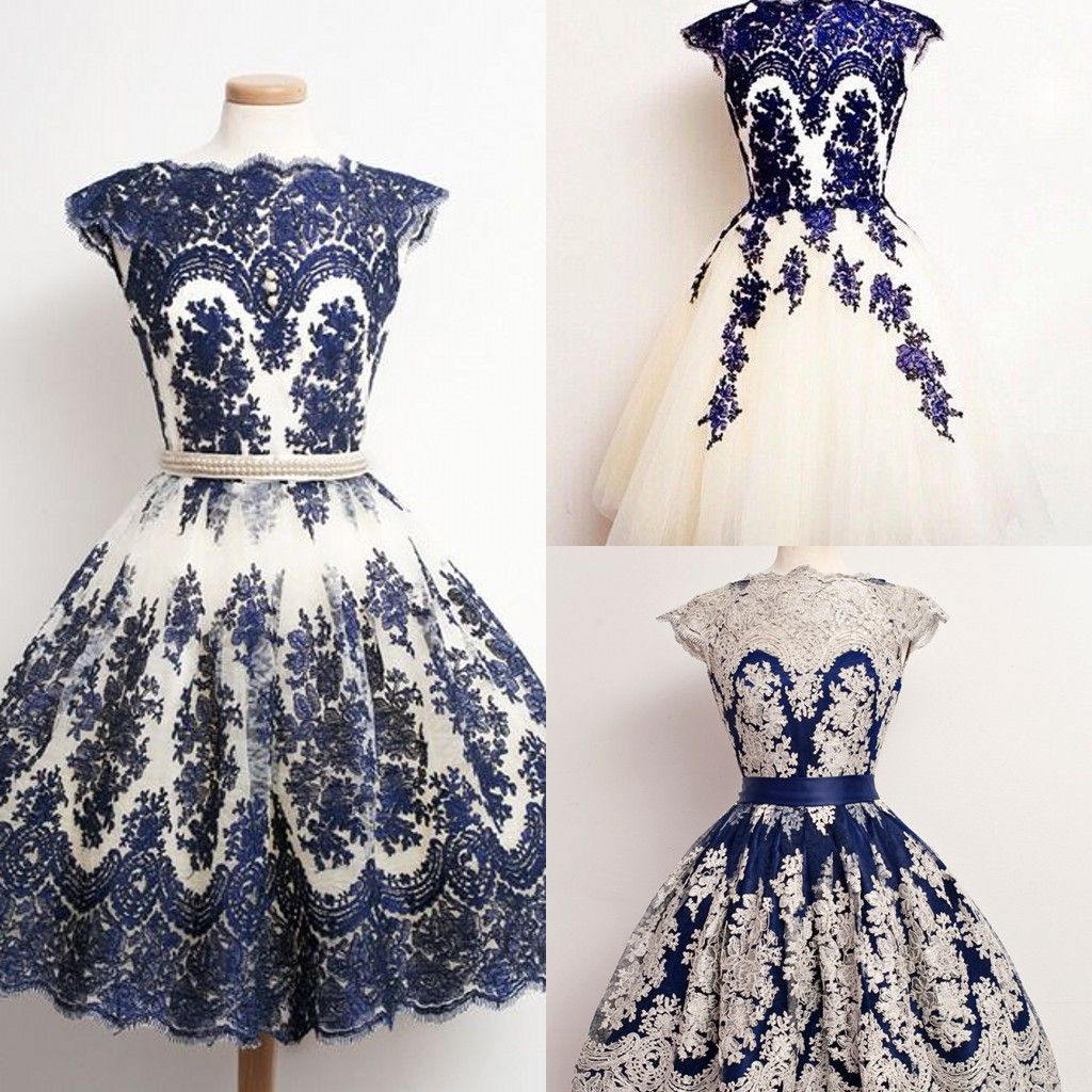 Unique Vintage Prom Dresses Short