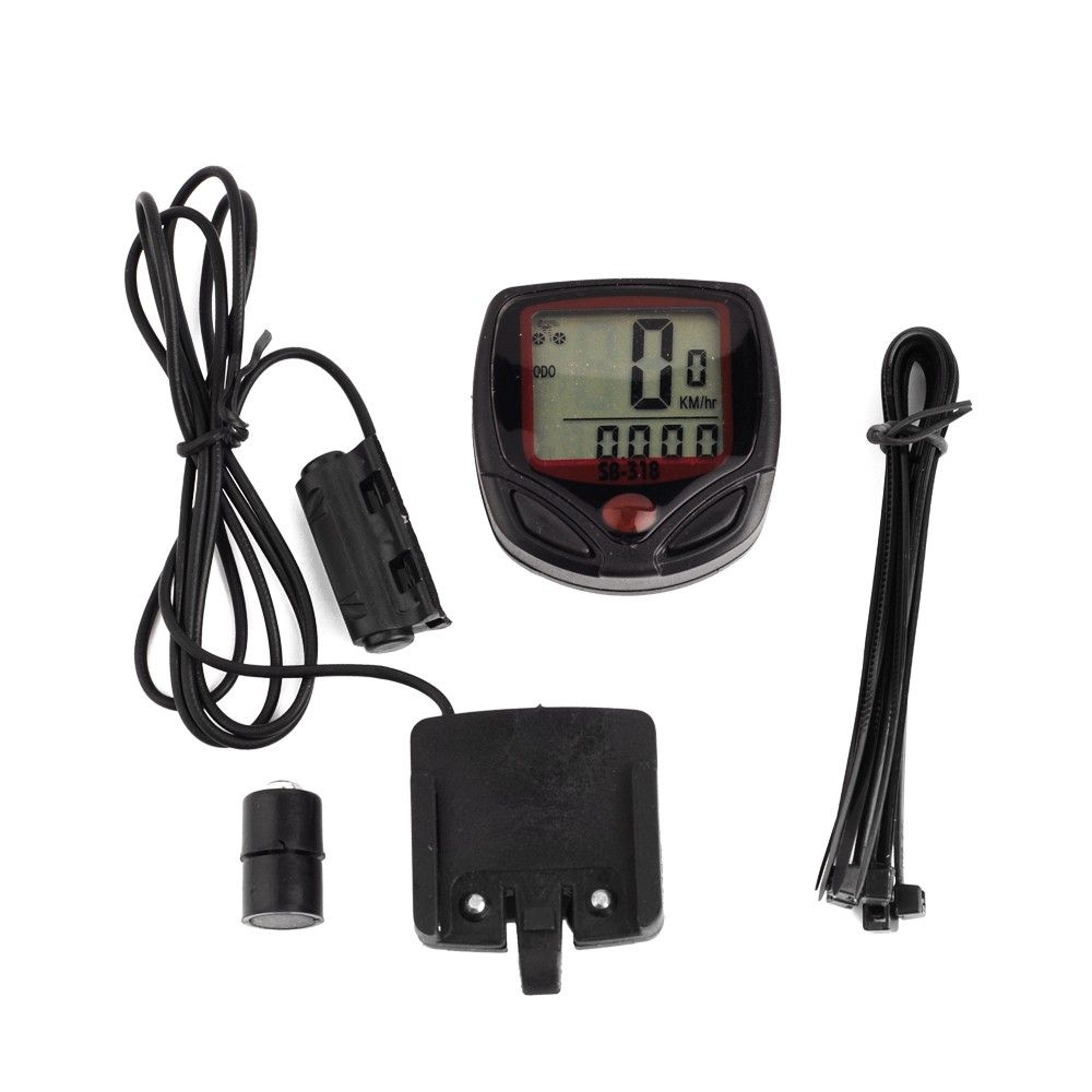 2019 Waterproof Bike Computer Bicycle Meter Odometer Speedometer With