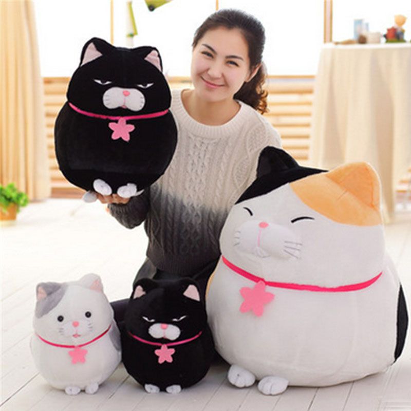 fluffy stuffed cat