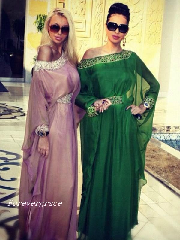 kaftan style formal dresses