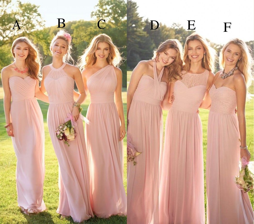 Pastel Pink Wedding Dress 8