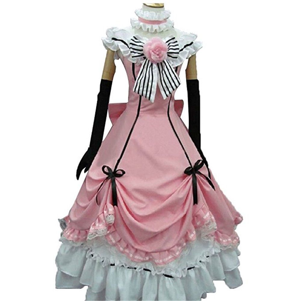 Kukucos Anime Black Butler Ciel Phantomhive Cosplay Costume Lolita