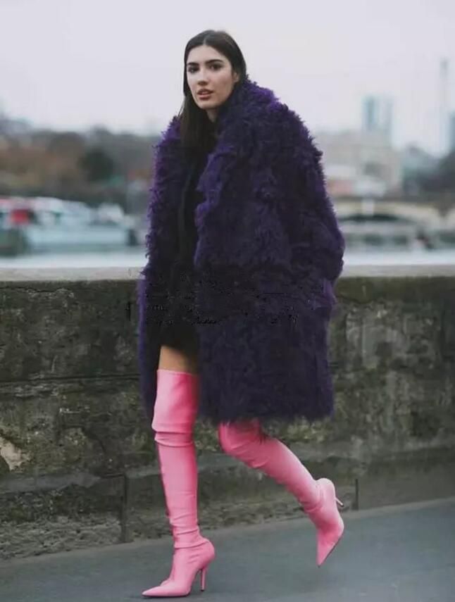 Botas Moradas Largas Top Sellers, UP TO 57% OFF | www.melanomaespana.es