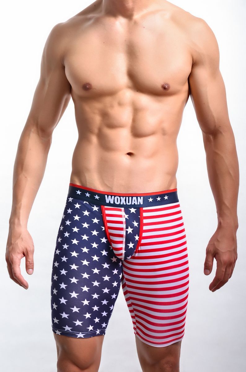 2019 Wholesale WOXUAN Mens Half Shorts USA Flag Mans Shorts Man Clothing !New Arriving! From ...