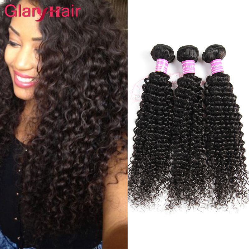 Wholesale Cheap Glary Unprocessed Mink Brazilian Kinky Curly