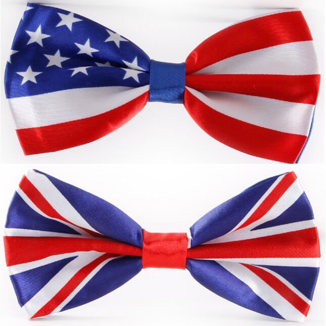 union flag bow tie