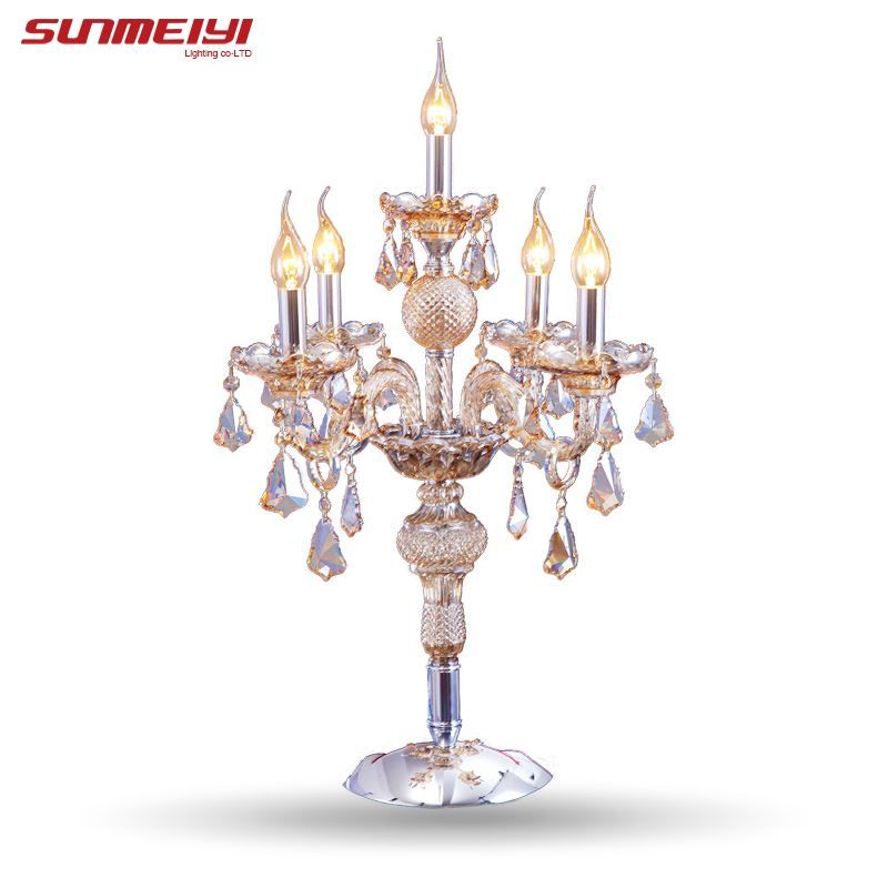 Best Crystal Desk Lamp Table Lighting Luminaria De Mesa Best Crystal Desk Lamp Table Lighting Luminaria De Mesa Abajur Para Quarto Luxury Modern Lamps For Bedroom Under 253 35 Dhgate Com