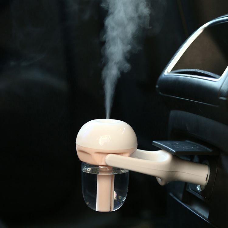 New Hot High Quality Car Plug Air Humidifier Purifier,Vehicular essential oil ultrasonic humidifier Aroma mist car fragrance Diffuser
