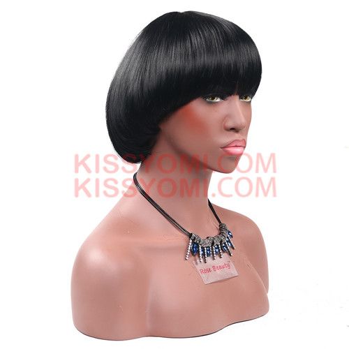 Grosshandel Kurze Naturliche Schwarze Billige Pilz Frisur Frauen Perucke Hitzebestandige Synthetische Haarperucken Lolita Drag Party Celebrity Perucke Von Henryyao 24 66 Auf De Dhgate Com Dhgate