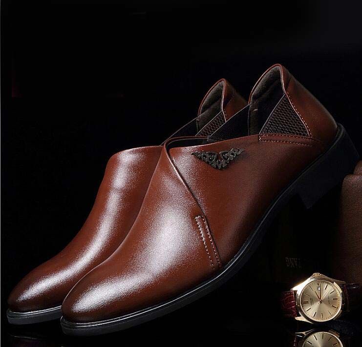 NEW Unique Design Style Men's Wedding Shoes Mens Shiny Leather Shoes