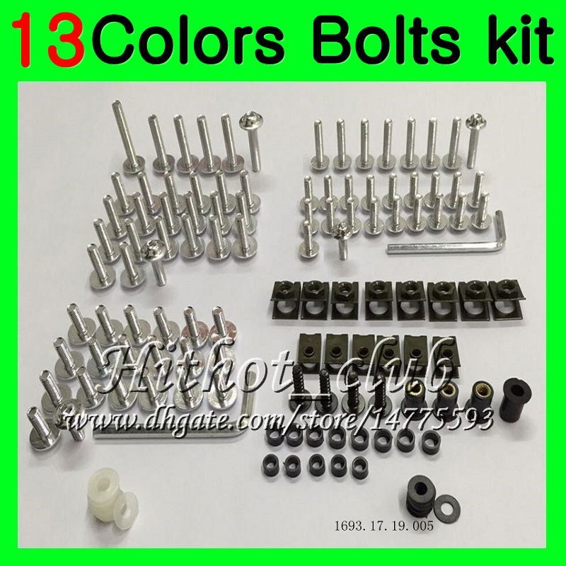 CNC Fairing Screws Bolt Kit for Suzuki SV650A 2003-2004 2005 2006 2007 2008 2009