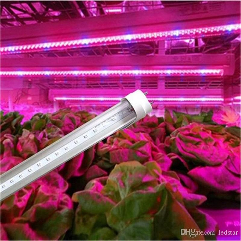 Led Grow Light 2ft 4ft 5ft T8 Integrated Led Tube Grow Lights SMD2835