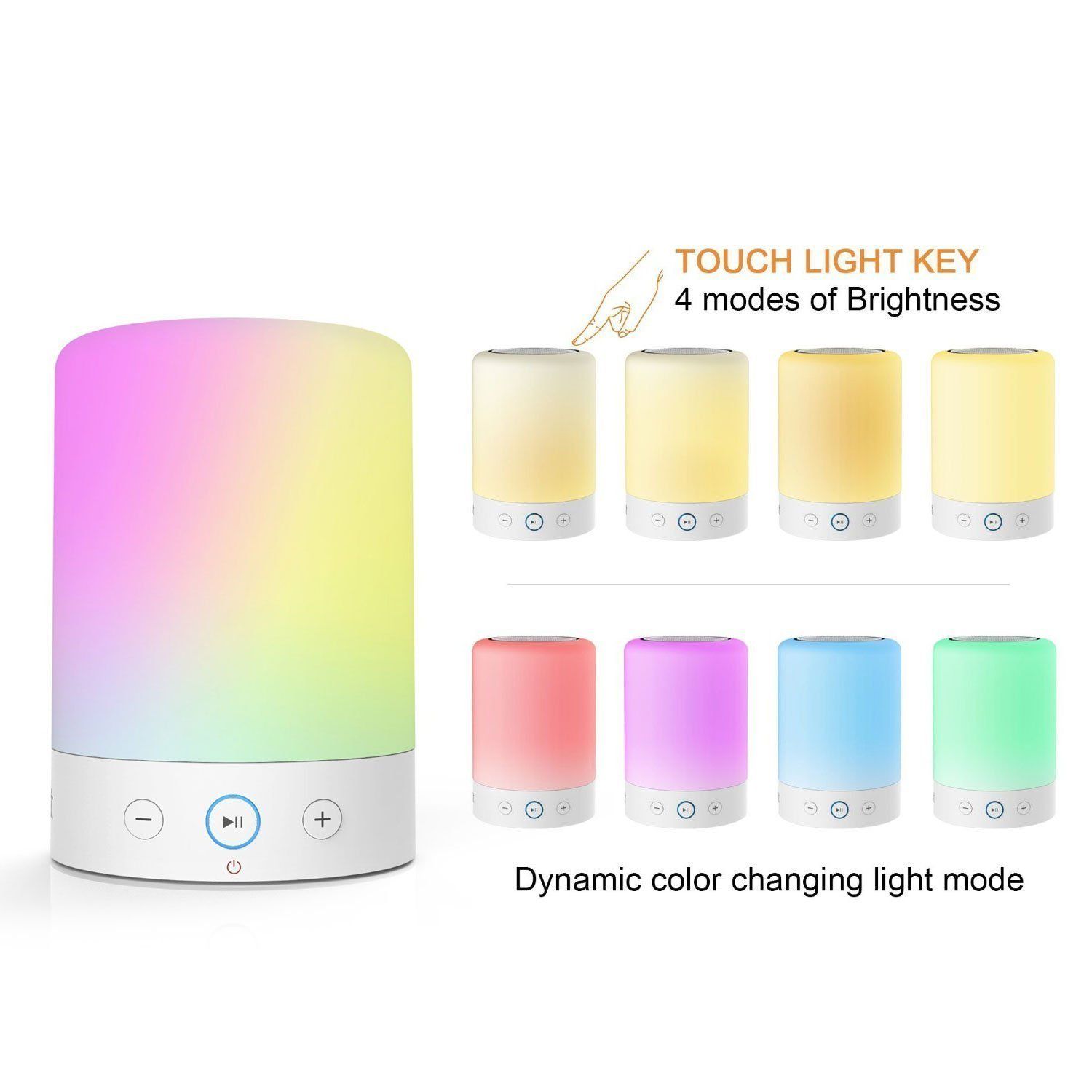 2018 Led Bedside Lamp Color Changing Touch Dimmable Table 2018 Led Bedside Lamp Color Changing Touch Dimmable Table Portable Bluetooth Speaker Night Light Lamps From Malight 723 62 Dhgate Com