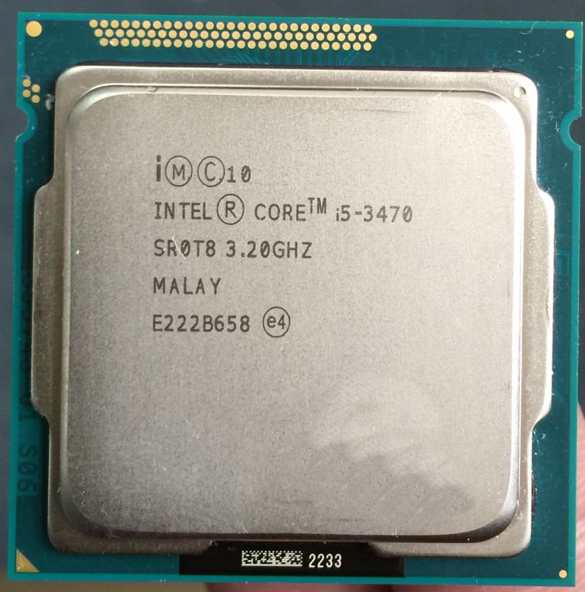 2019 Original I5 3470 Desktop Cpu Quad Core Intel Core I5 3470