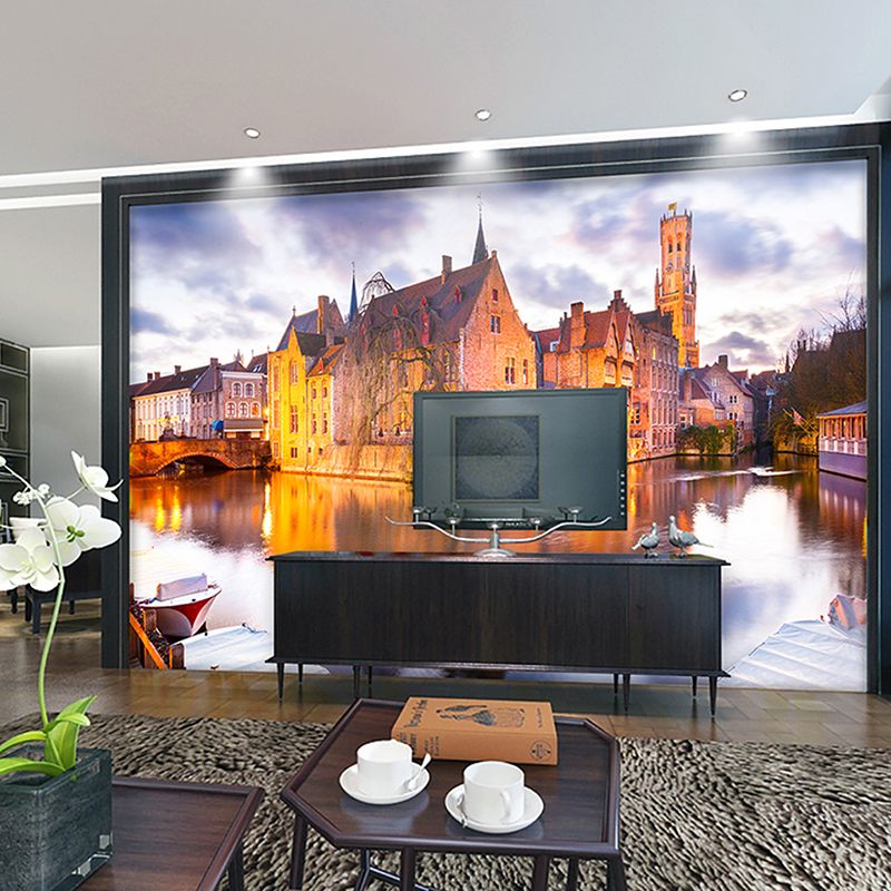 Großhandel Benutzerdefinierte Foto Wandmalereien Wohnzimmer Sofa ... Großhandel Benutzerdefinierte Foto Wandmalereien Wohnzimmer Sofa ...